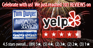 101 Yelp reviews